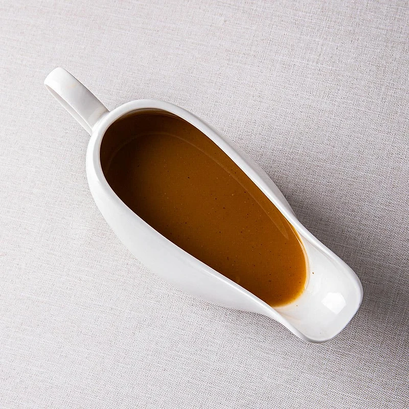 KSP Pour Porcelain Gravy Boat (White)