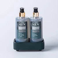 Men Expert Charcoal Detox 'Peppermint & Aloe' Bath & Hair Gift Set/2