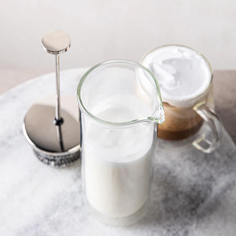 KSP Bosa Manual Milk Frother (Clear)