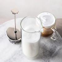 KSP Bosa Manual Milk Frother (Clear)