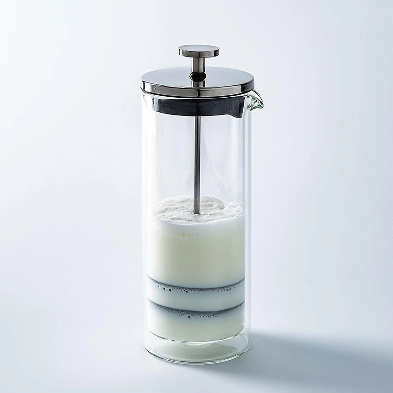 KSP Bosa Manual Milk Frother (Clear)