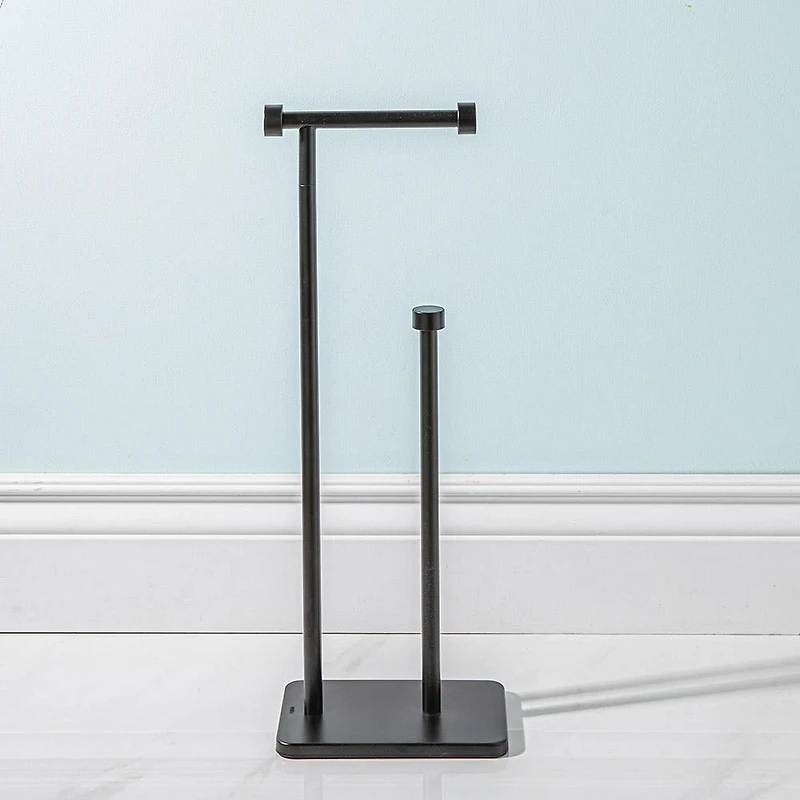 Umbra Cappa Toilet Paper Stand-Reserve (Black)