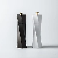 Romer & Bechtel Elite 'Spiral' Pepper Mill (Black Brushed St/St)