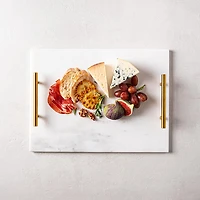 KSP Delight Marble Serving Tray with Handles (Marble)