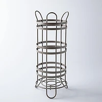 Moda At Home Duke Toilet Paper Reserve-Holder (Satin)