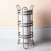 Moda At Home Duke Toilet Paper Reserve-Holder (Satin)