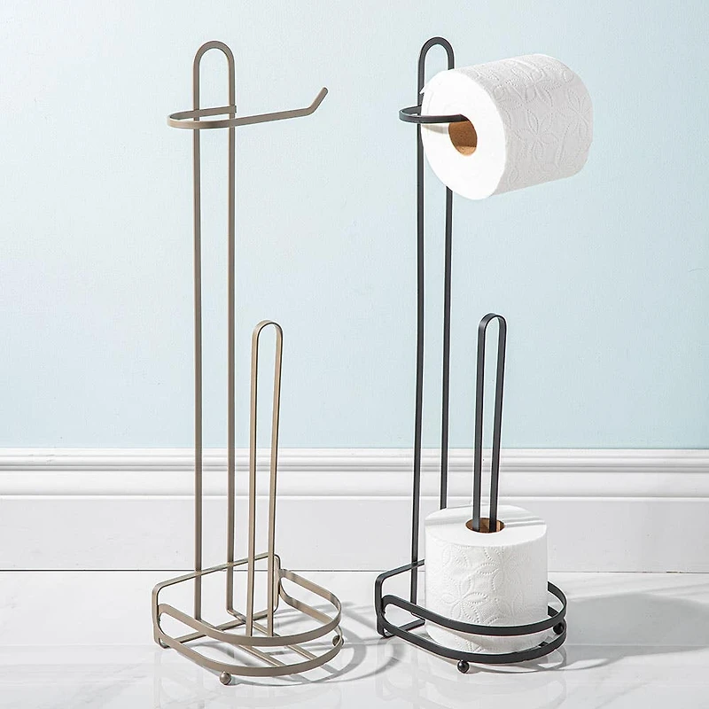 Moda At Home Earl Toilet Paper Reserve-Holder (Satin)