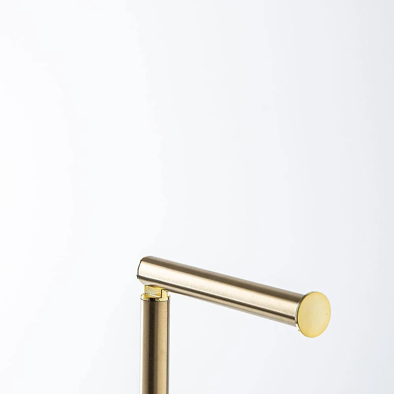 Moda At Home Lira Toilet Paper Reserve-Holder (Gold)