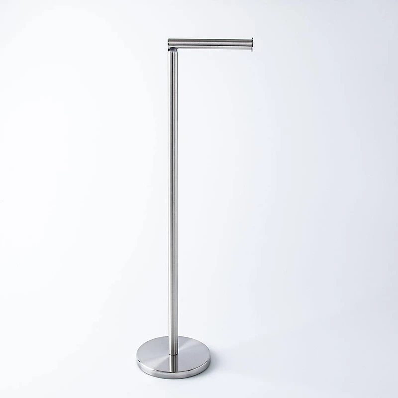 Moda At Home Lira Toilet Paper Reserve-Holder (Silver)