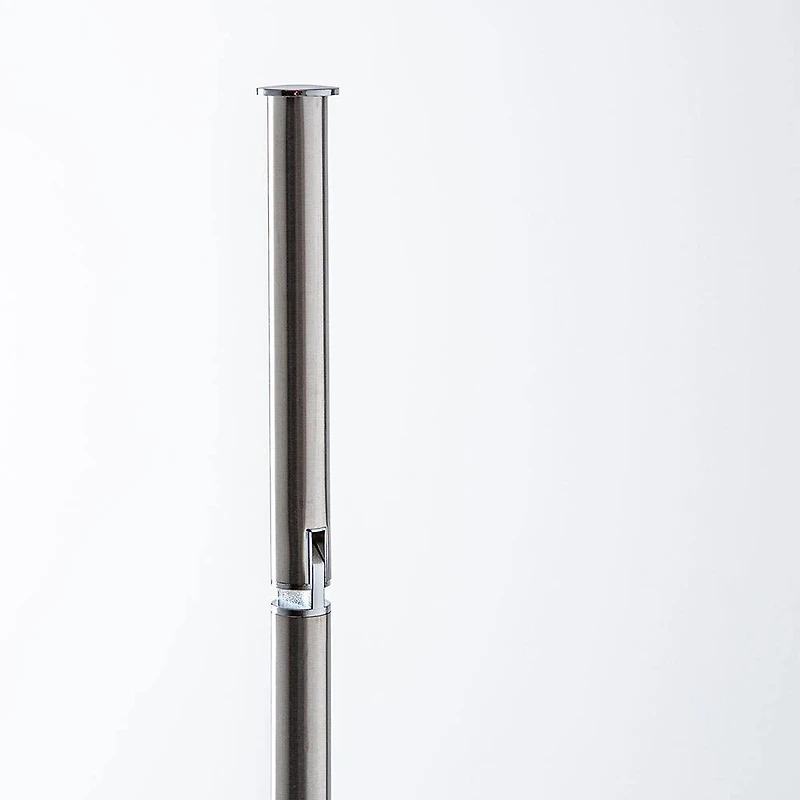 Moda At Home Lira Toilet Paper Reserve-Holder (Silver)