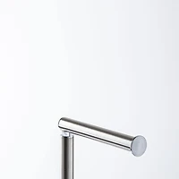 Moda At Home Lira Toilet Paper Reserve-Holder (Silver)