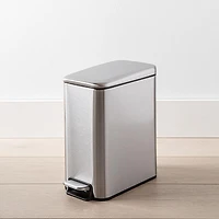 KSP Pedal 'Fingerprint-Proof' Soft-Close Garbage Can 5l (S/S Brushed)