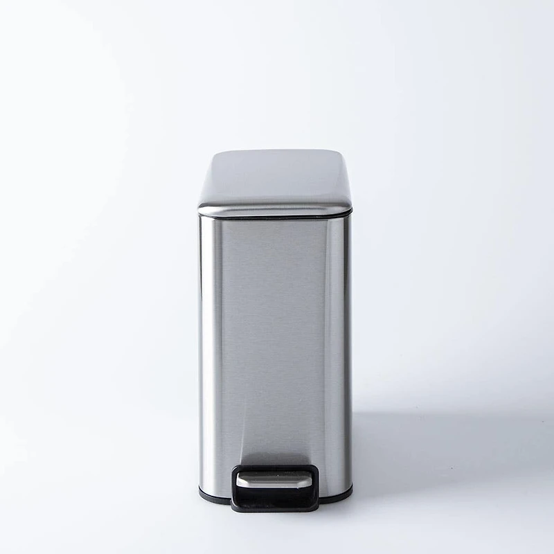 KSP Pedal 'Fingerprint-Proof' Soft-Close Garbage Can 5l (S/S Brushed)