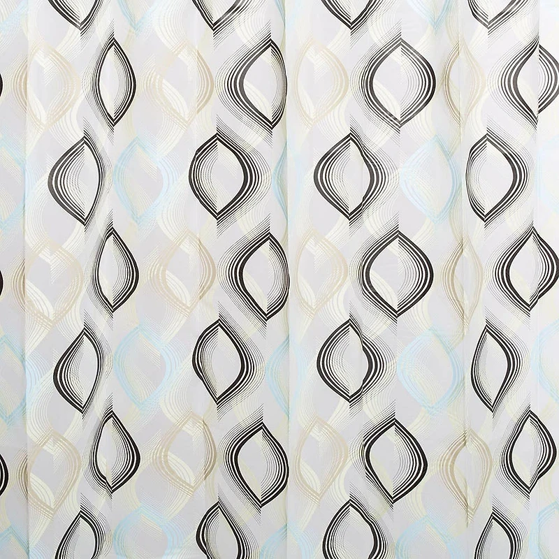 Harman Reinforced Grommet 'Azaria' Polyester Shower Curtain