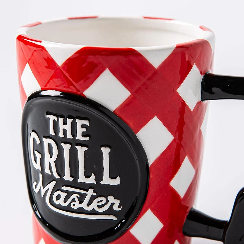 Boston Warehouse Flea Market Shaped 'Grill Master' Mug