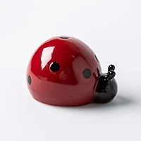 Boston Warehouse Scrubby 'Ladybug' Ceramic Scrubby Holder