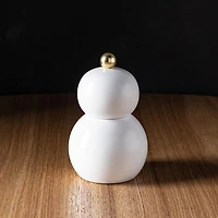 Romer & Bechtel Elite 'Snowman' Wood Pepper Mill (White)