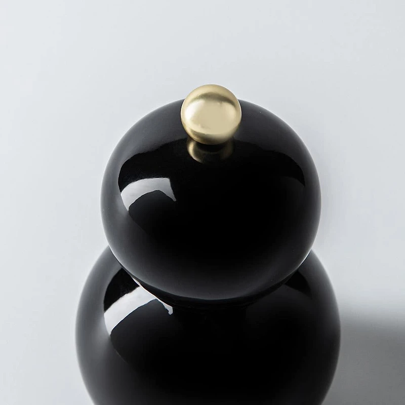 Romer & Bechtel Elite 'Snowman' Wood Pepper Mill (Black)