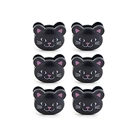 Kikkerland Funky Bag Clip Cat (Black)