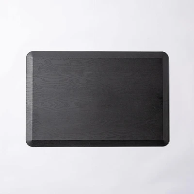 KSP Comfort 'Wood Grain' Anti-Fatigue Mat 51x76cm (Black)