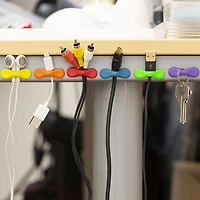 Kikkerland Funky Rainbow Grip Magnets - Set of 6