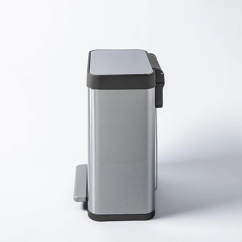 KSP Nexus 'Fingerprint-Proof' Soft-Close Garbage Can 50L