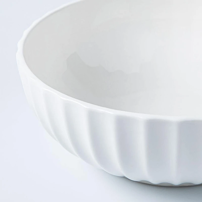 KSP Nicoise Salad Bowl 25.2cm Dia. (White)