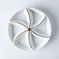 KSP Fixings Serving Set -  S/7 - 31cm Dia. (White)