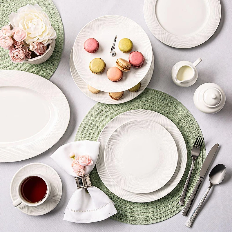 KSP Gather & Dine 'Beaded Edge' Napkin Ring (Nickel)