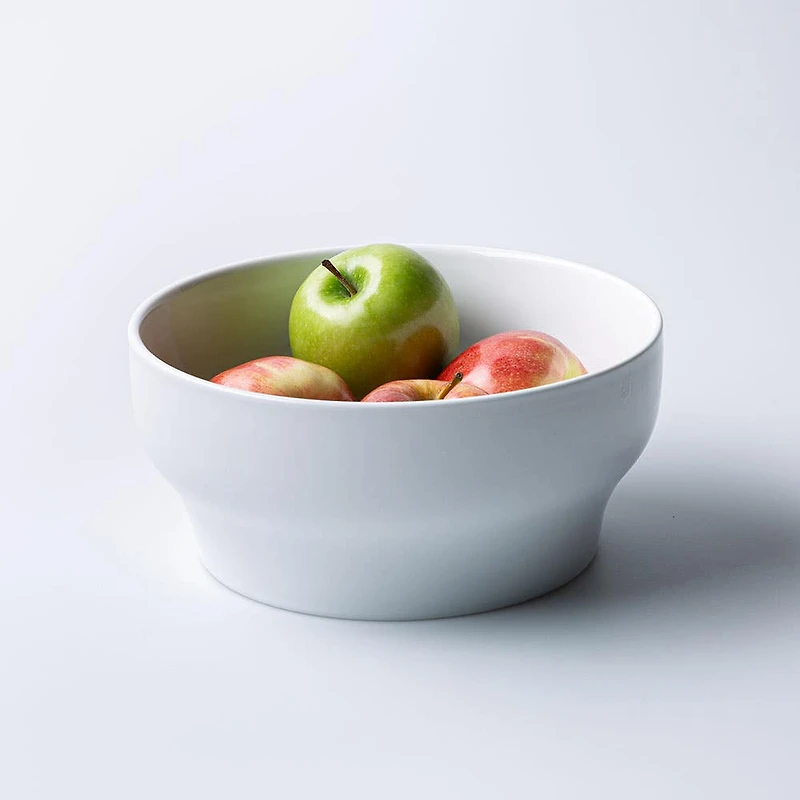 A La Carte 'Essentials' Porcelain Serving Bowl 8.25" Dia. (White)