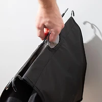 KSP Noir Garment Rack with 3 Laundry Bags (Black)