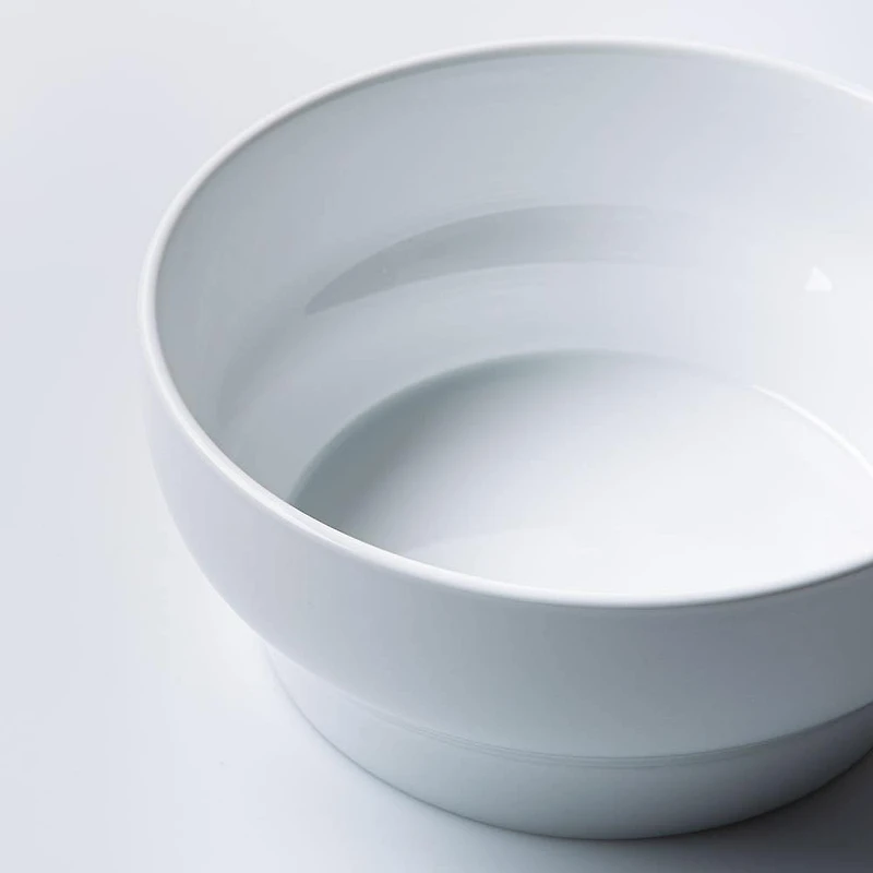 A La Carte 'Essentials' Porcelain Serving Bowl 10.25" Dia. (White)