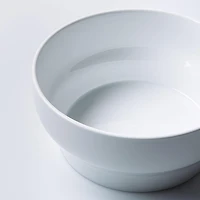 A La Carte 'Essentials' Porcelain Serving Bowl 10.25" Dia. (White)