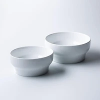 A La Carte 'Essentials' Porcelain Serving Bowl 10.25" Dia. (White)