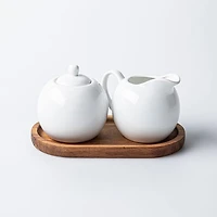 Keittiö Essentials Cream and Sugar Set (White)