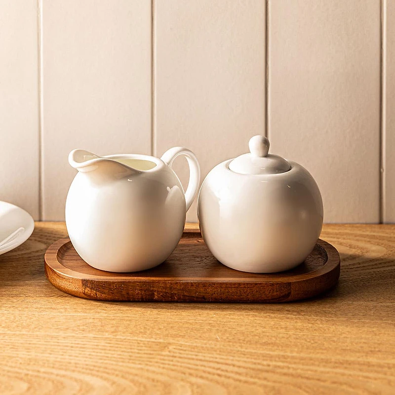 Keittiö Essentials Cream and Sugar Set (White)