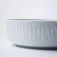 A La Carte 'Essentials' Porcelain Serving Bowl 30 x 9 cm (White)