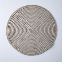 KSP Gather & Dine Cirque Woven Vinyl Placemat (Natural)