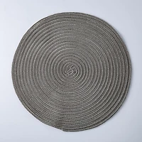 KSP Gather & Dine Cirque Woven Vinyl Placemat (Champagne)