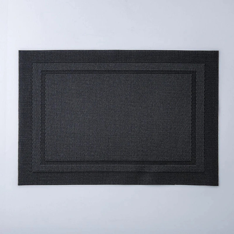 KSP Gather & Dine Two-Tone Border Vinyl Placemat