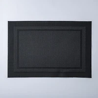 KSP Gather & Dine Two-Tone Border Vinyl Placemat