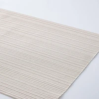 KSP Gather & Dine Vega Vinyl Placemat (Natural White)