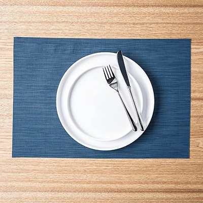 KSP Gather & Dine Vega Vinyl Placemat (Navy)
