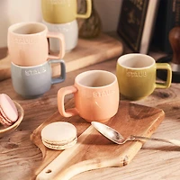 Staub MacAron Ceramic Espresso Mugs - Set of 6 (Multi Colour)