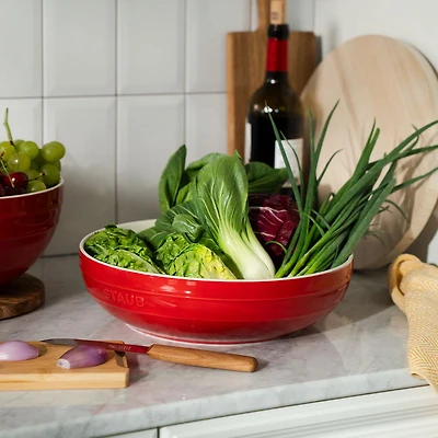 Staub En France Serving Bowl (Cherry)