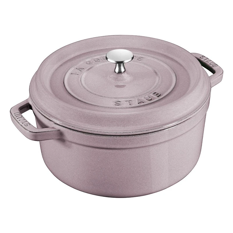 Staub France Cast Iron Round Cocotte 5L (Cherry Blossom)