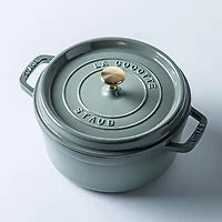 Staub France Cast Iron Round Cocotte (Eucalyptus)