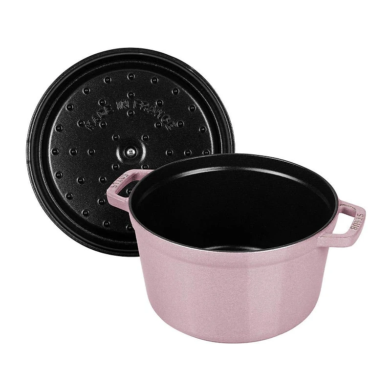 Staub France Cast Iron Round Cocotte 4L (Cherry Blossom)