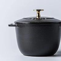 Staub France Cast Iron Rice Cocotte (Black)