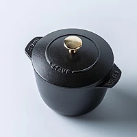 Staub France Cast Iron Rice Cocotte (Black)